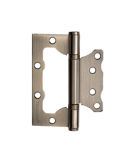 Накладные петли бабочки Петля накладная TRODOS 2BB 100х75х2,0мм AB 